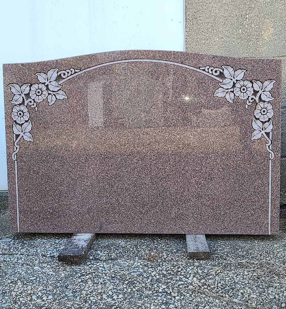 Double Upright Granite Monument for sale